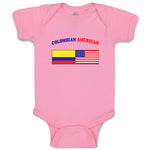 Baby Clothes Colombian American Countries Baby Bodysuits Boy & Girl Cotton