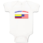 Baby Clothes Colombian American Countries Baby Bodysuits Boy & Girl Cotton