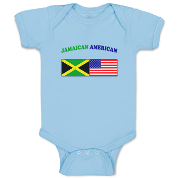 Baby Clothes Jamaican American Countries Baby Bodysuits Boy & Girl Cotton