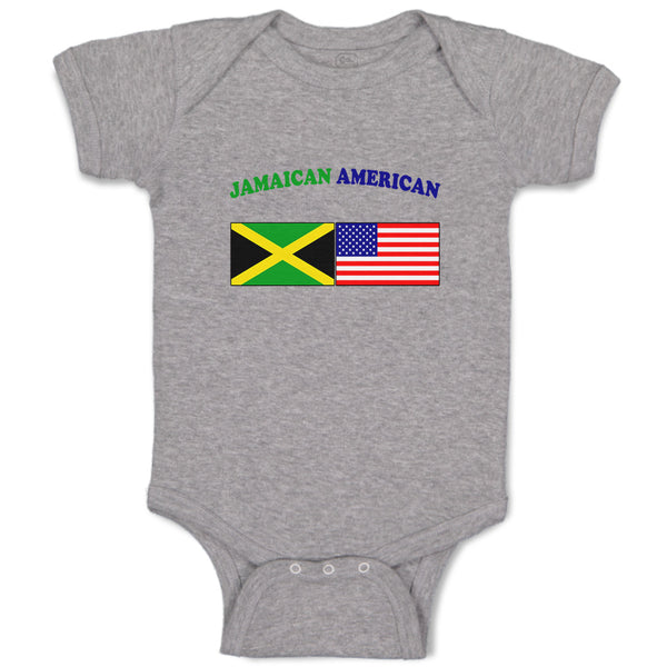 Baby Clothes Jamaican American Countries Baby Bodysuits Boy & Girl Cotton