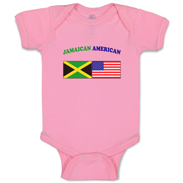 Baby Clothes Jamaican American Countries Baby Bodysuits Boy & Girl Cotton