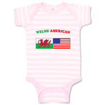Baby Clothes Welsh American Countries Baby Bodysuits Boy & Girl Cotton