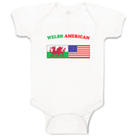 Baby Clothes Welsh American Countries Baby Bodysuits Boy & Girl Cotton