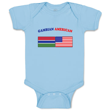 Baby Clothes Gambian American Countries Baby Bodysuits Boy & Girl Cotton