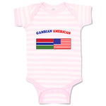 Baby Clothes Gambian American Countries Baby Bodysuits Boy & Girl Cotton