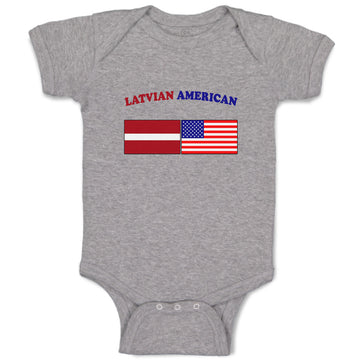 Baby Clothes Latvian American Countries Baby Bodysuits Boy & Girl Cotton