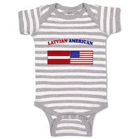 Baby Clothes Latvian American Countries Baby Bodysuits Boy & Girl Cotton