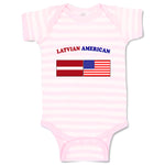 Baby Clothes Latvian American Countries Baby Bodysuits Boy & Girl Cotton