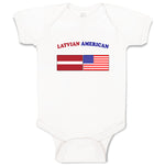 Baby Clothes Latvian American Countries Baby Bodysuits Boy & Girl Cotton