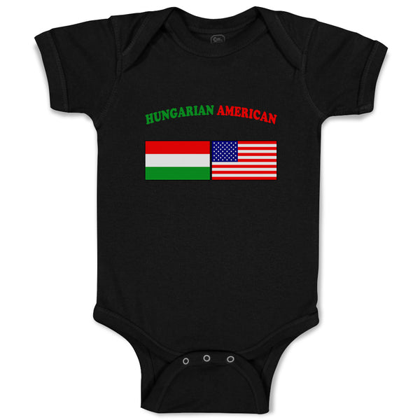 Baby Clothes Hungarian American Countries Baby Bodysuits Boy & Girl Cotton