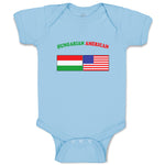 Baby Clothes Hungarian American Countries Baby Bodysuits Boy & Girl Cotton
