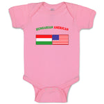 Baby Clothes Hungarian American Countries Baby Bodysuits Boy & Girl Cotton