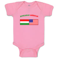 Baby Clothes Hungarian American Countries Baby Bodysuits Boy & Girl Cotton