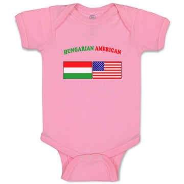 Baby Clothes Hungarian American Countries Baby Bodysuits Boy & Girl Cotton