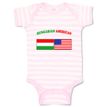 Baby Clothes Hungarian American Countries Baby Bodysuits Boy & Girl Cotton