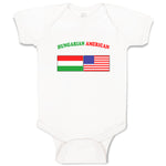 Baby Clothes Hungarian American Countries Baby Bodysuits Boy & Girl Cotton