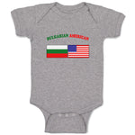 Baby Clothes Bulgarian American Countries Baby Bodysuits Boy & Girl Cotton