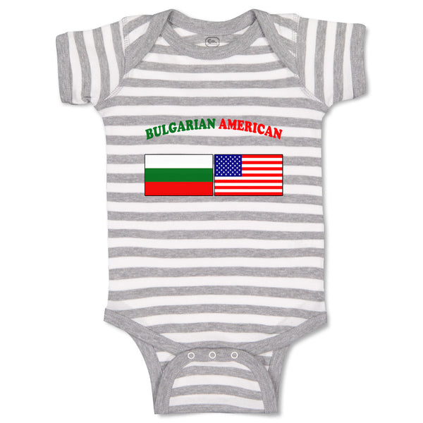 Baby Clothes Bulgarian American Countries Baby Bodysuits Boy & Girl Cotton