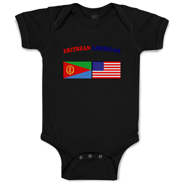 Baby Clothes Eritrean American Countries Baby Bodysuits Boy & Girl Cotton