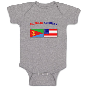 Baby Clothes Eritrean American Countries Baby Bodysuits Boy & Girl Cotton