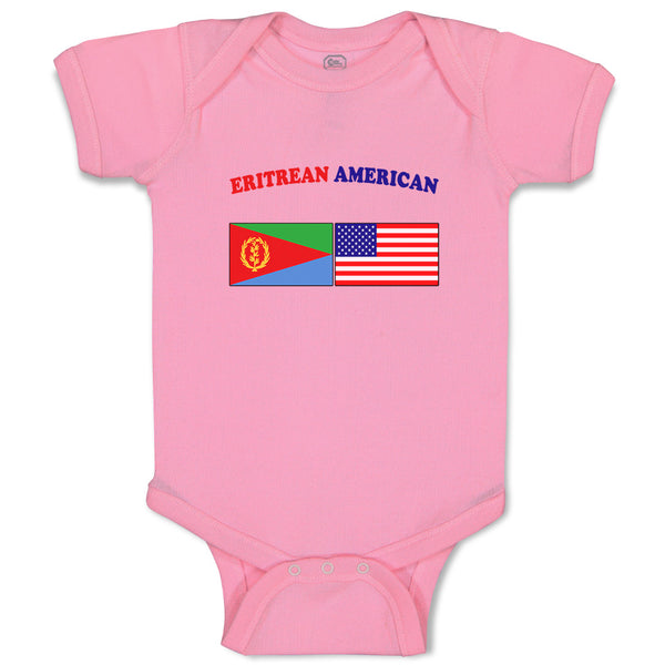 Baby Clothes Eritrean American Countries Baby Bodysuits Boy & Girl Cotton