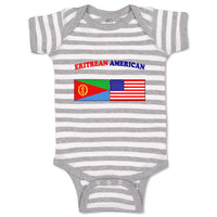 Baby Clothes Eritrean American Countries Baby Bodysuits Boy & Girl Cotton