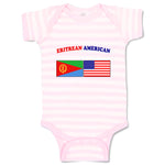 Baby Clothes Eritrean American Countries Baby Bodysuits Boy & Girl Cotton