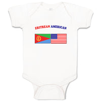 Baby Clothes Eritrean American Countries Baby Bodysuits Boy & Girl Cotton