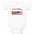 Baby Clothes Eritrean American Countries Baby Bodysuits Boy & Girl Cotton