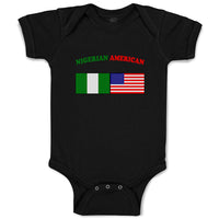 Baby Clothes Nigerian American Countries Baby Bodysuits Boy & Girl Cotton