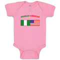 Baby Clothes Nigerian American Countries Baby Bodysuits Boy & Girl Cotton