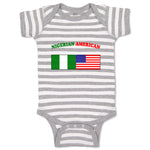 Baby Clothes Nigerian American Countries Baby Bodysuits Boy & Girl Cotton