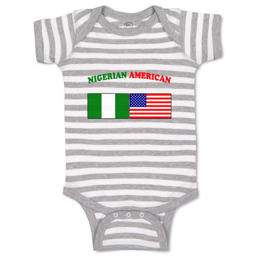 Baby Clothes Nigerian American Countries Baby Bodysuits Boy & Girl Cotton