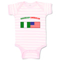 Baby Clothes Nigerian American Countries Baby Bodysuits Boy & Girl Cotton