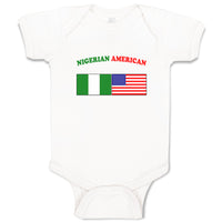 Baby Clothes Nigerian American Countries Baby Bodysuits Boy & Girl Cotton