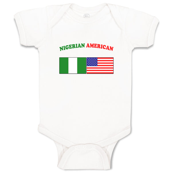 Baby Clothes Nigerian American Countries Baby Bodysuits Boy & Girl Cotton