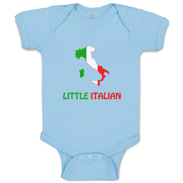 Baby Clothes Little Italian Countries Baby Bodysuits Boy & Girl Cotton