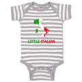 Baby Clothes Little Italian Countries Baby Bodysuits Boy & Girl Cotton