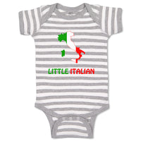 Baby Clothes Little Italian Countries Baby Bodysuits Boy & Girl Cotton