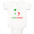 Baby Clothes Little Italian Countries Baby Bodysuits Boy & Girl Cotton