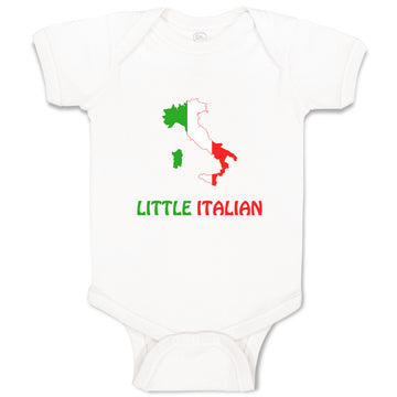 Baby Clothes Little Italian Countries Baby Bodysuits Boy & Girl Cotton