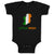 Baby Clothes Little Irish Countries Baby Bodysuits Boy & Girl Cotton