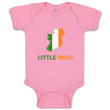 Baby Clothes Little Irish Countries Baby Bodysuits Boy & Girl Cotton