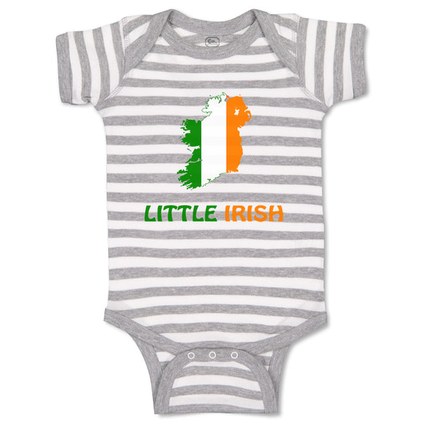 Baby Clothes Little Irish Countries Baby Bodysuits Boy & Girl Cotton