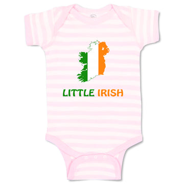 Baby Clothes Little Irish Countries Baby Bodysuits Boy & Girl Cotton