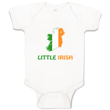 Baby Clothes Little Irish Countries Baby Bodysuits Boy & Girl Cotton