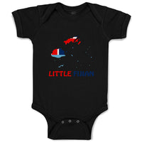 Baby Clothes Little Fijian Countries Baby Bodysuits Boy & Girl Cotton