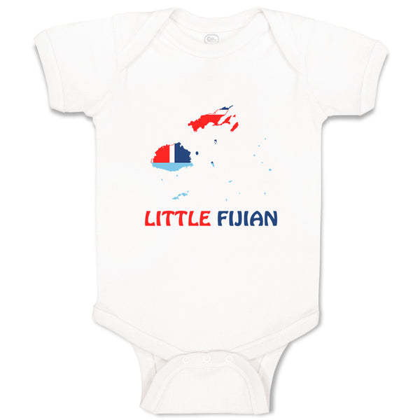 Baby Clothes Little Fijian Countries Baby Bodysuits Boy & Girl Cotton