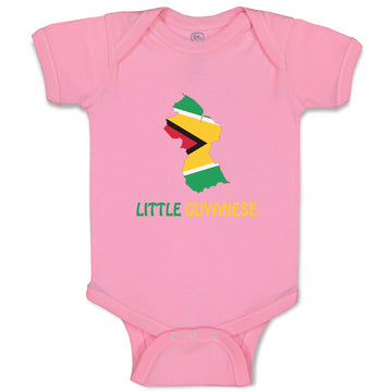 Baby Clothes Little Guyanese Countries Baby Bodysuits Boy & Girl Cotton