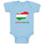 Baby Clothes Little Hungarian Countries Baby Bodysuits Boy & Girl Cotton